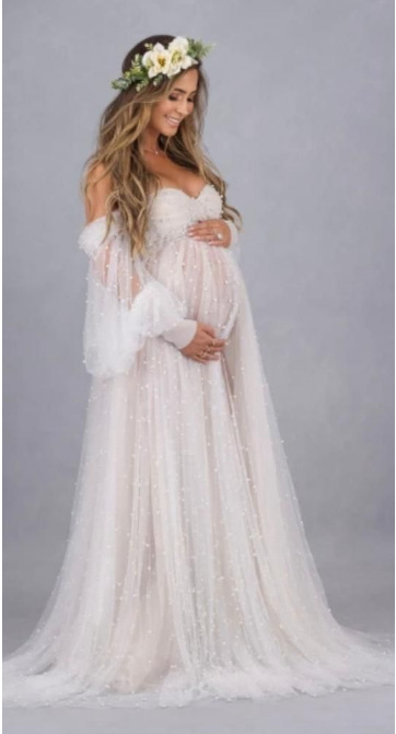 2024New Maternity Photography  - Summer Clothing Yarn 리뷰 및 가격