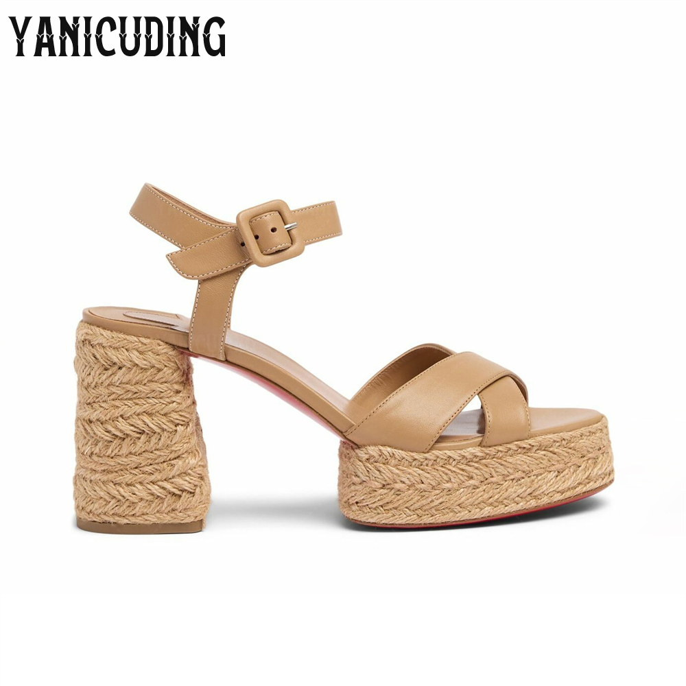 Braided Jute Platform Espadril - Espadrille Sandal Women 리뷰 및 가격