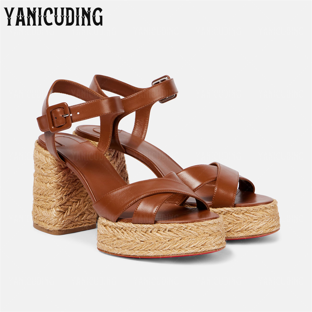 Braided Jute Platform Espadril - Espadrille Sandal Women 리뷰 및 가격