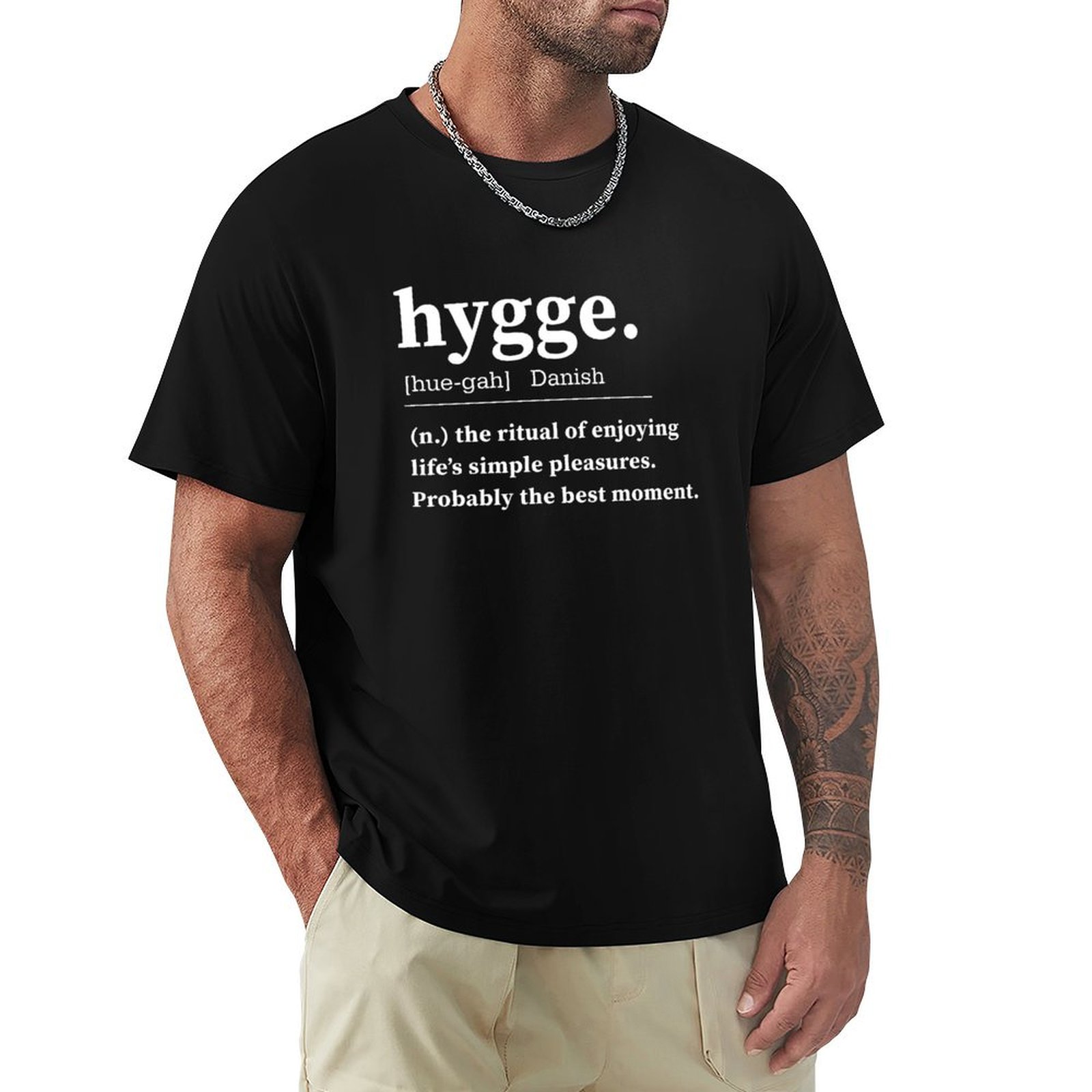 Hygge Definition Quote Design  - Summer Clothing Quotes 리뷰 및 가격