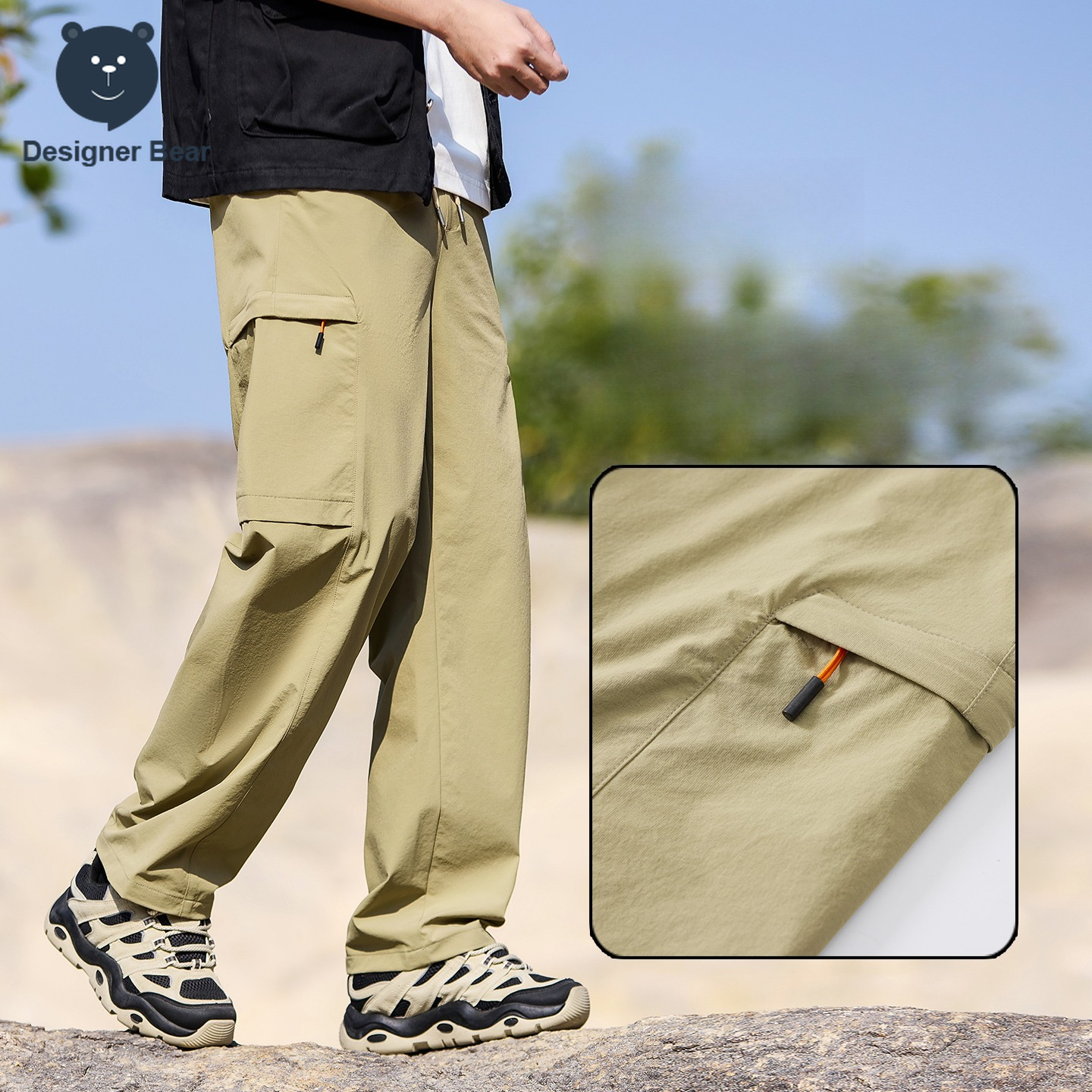 Brand Clothing Men's Cargo Pan - Summer Clothing Brands 리뷰 및 가격