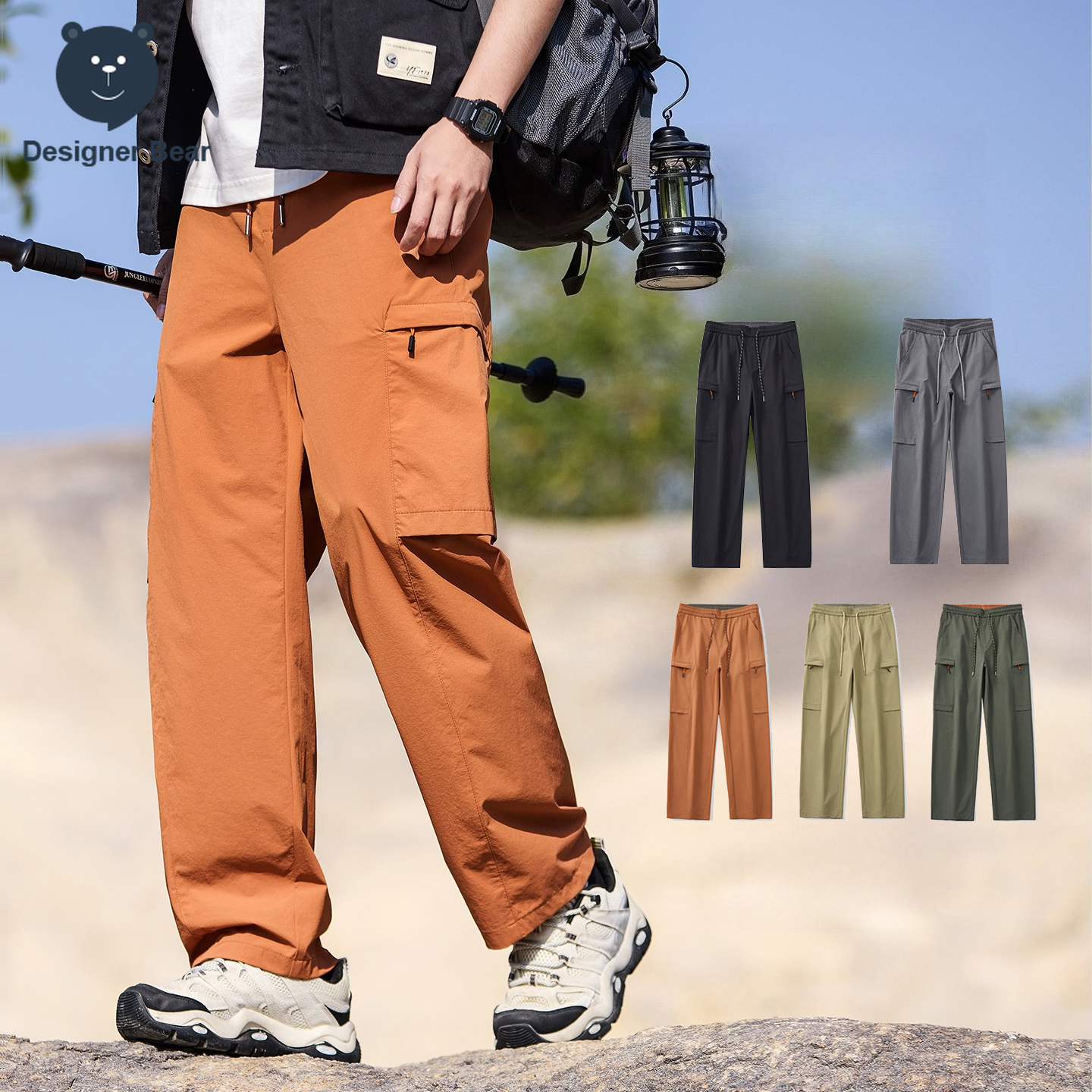 Brand Clothing Men's Cargo Pan - Summer Clothing Brands 리뷰 및 가격