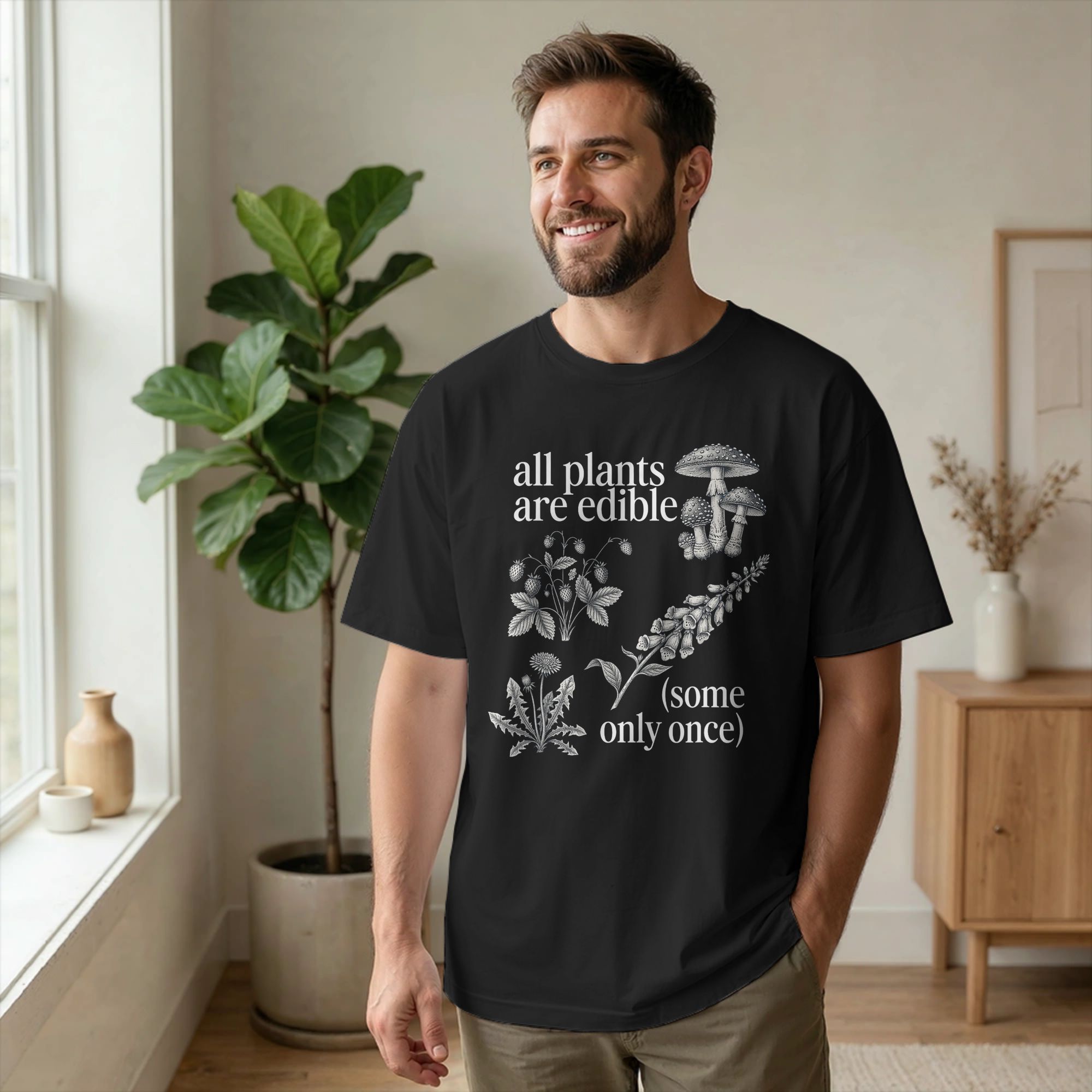 All Plants are Edible Some Onl - Summer Clothing Quotes 리뷰 및 가격