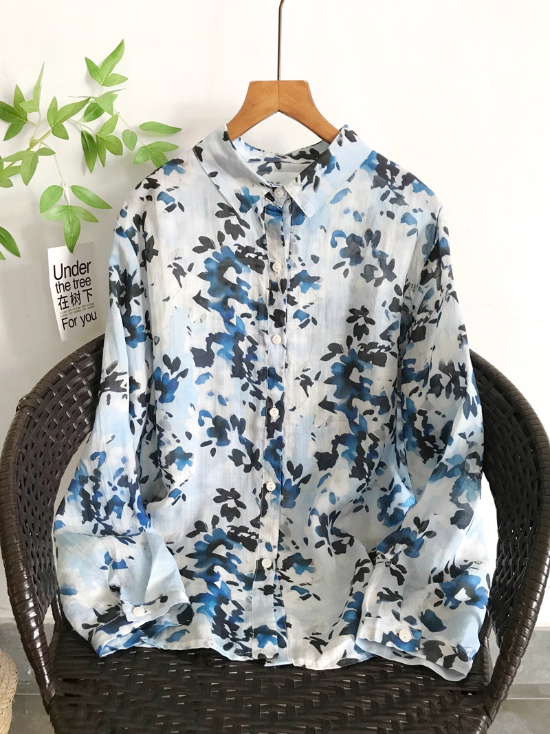 100% ramie linen shirts long s - Summer Clothing For Japan 리뷰 및 가격